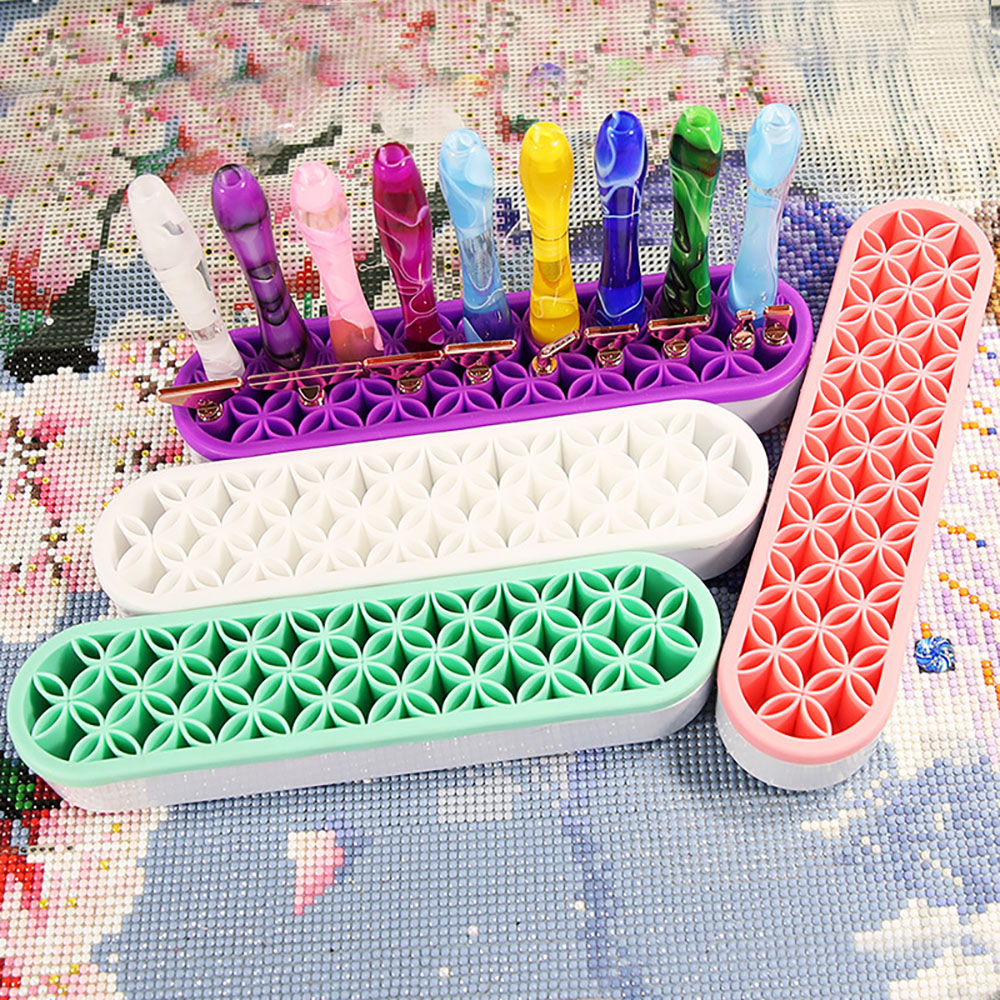 Resin Craft Supplies - Siliconen penhouder voor diamant schilderij gereedschap,