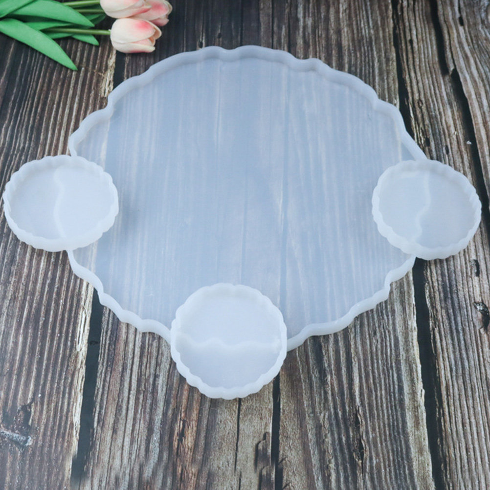 Serving Tray Mold - 2 stuks premium siliconen kristalhars mal