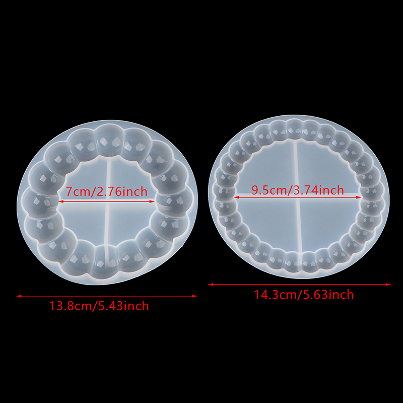 Coaster Mold Round - Plaatopslag Coaster Mold DIY Cement Nordic