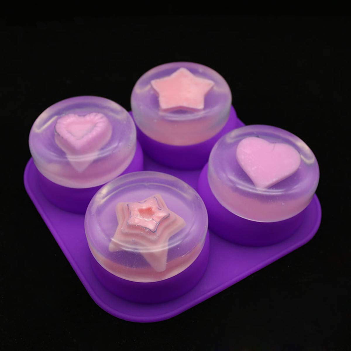 1-2 STUKS 4-Vaks Herbruikbare  - Coaster Mold Round recensie en prijs