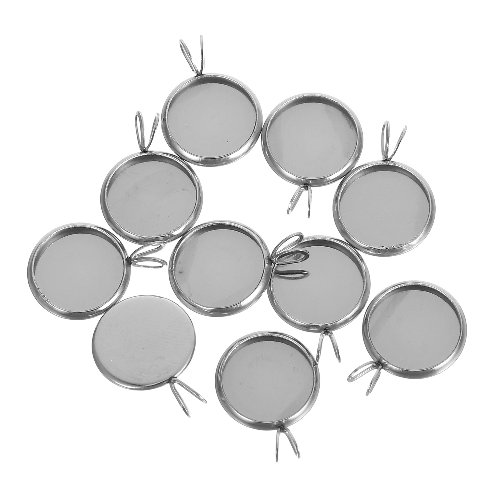 10 stuks 12 mm ronde hangerbas - Resin Crafts recensie en prijs