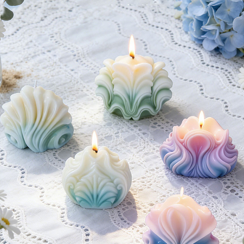 Grote oceaanschelp kaars silic - Resin Ocean Wave Mold recensie en prijs