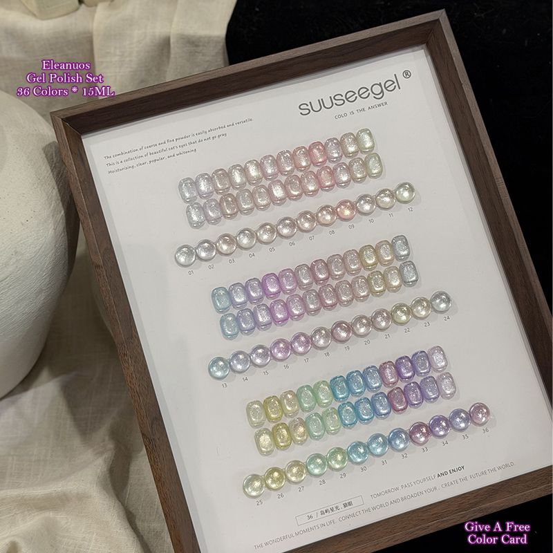 36 Kleuren Cat Eye Gel Polish  - Resin Glitter Pack recensie en prijs