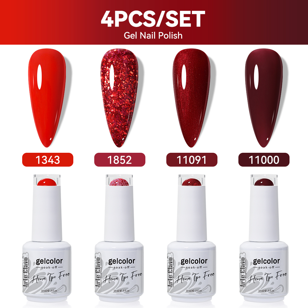 Arte Clavo 4-delige set gel na - Resin Glitter Pack recensie en prijs